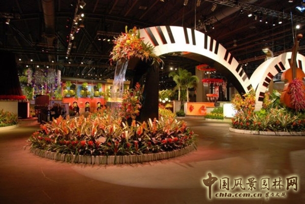 走近美國(guó)費(fèi)城花展