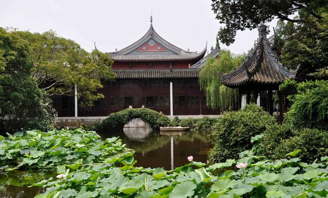 上海五大古典園林之一：曲水園