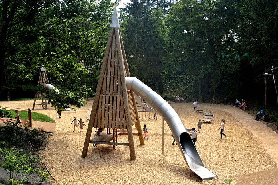 法國瓦隆公園景觀賞析