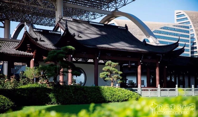 2016園冶杯專業獎參賽項目：杭州國際博覽中心屋面園林綠化工程