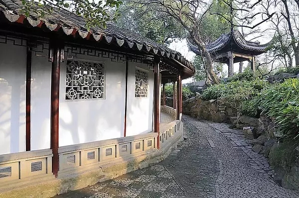 滄浪亭——內(nèi)外皆園