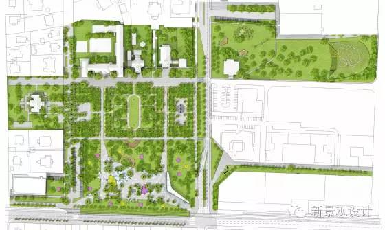 廣場景觀案例：匈牙利Kossuth公園廣場