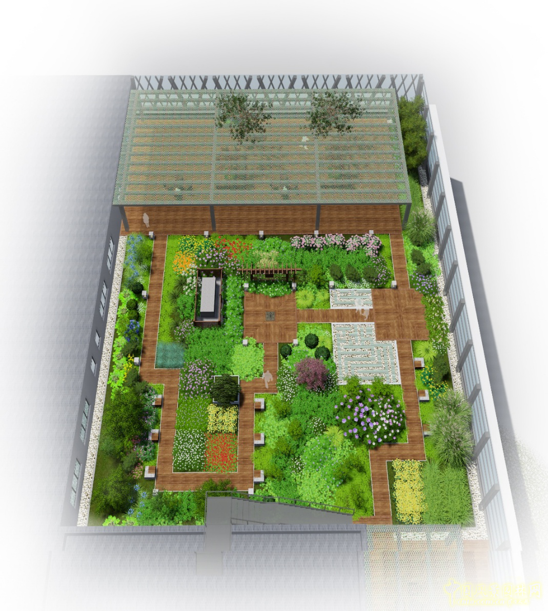 2016園冶杯：中國標準科技集團辦公樓屋頂花園