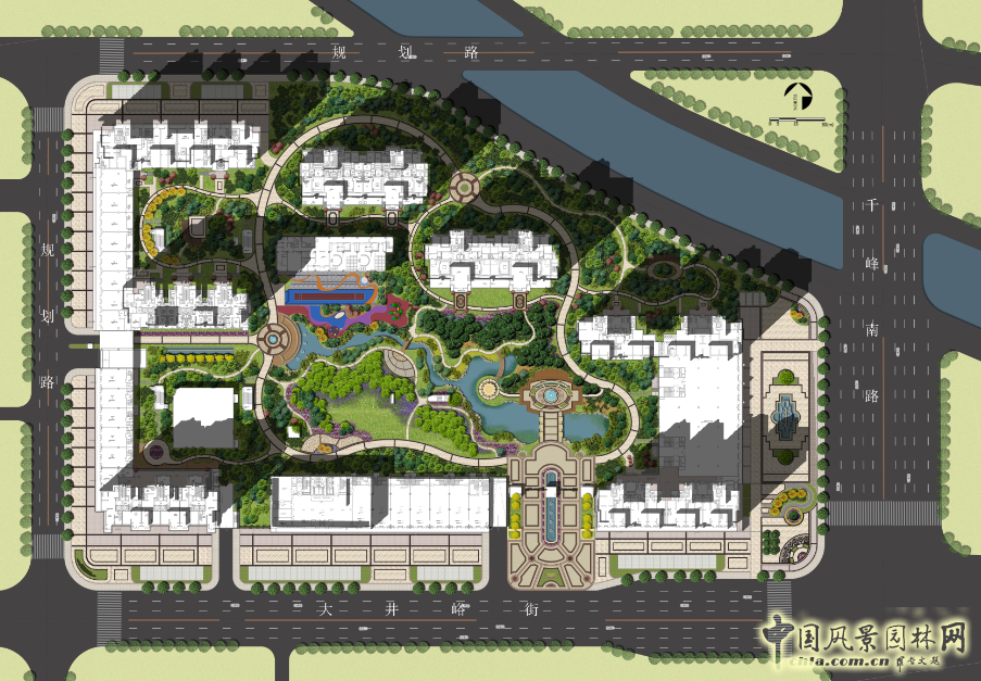 2016園冶杯:太原公園五號住宅小區景觀規劃設計