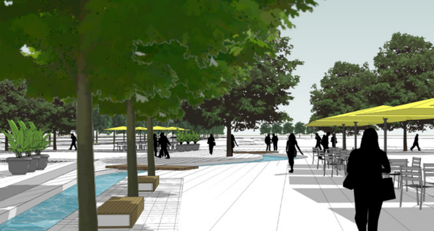 SWA設計作品：長沙瀏陽河濱河公園