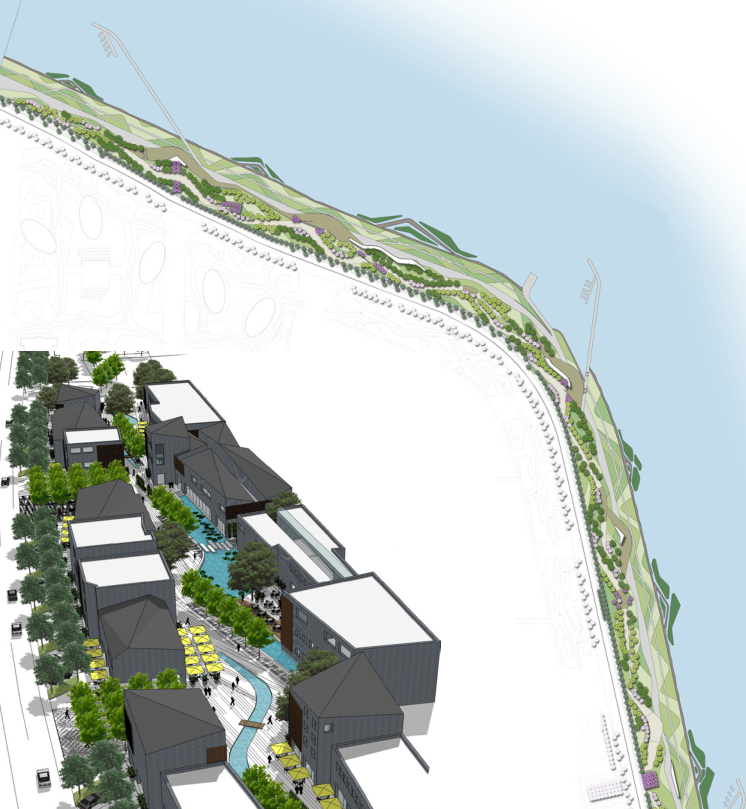 SWA設計作品：長沙瀏陽河濱河公園
