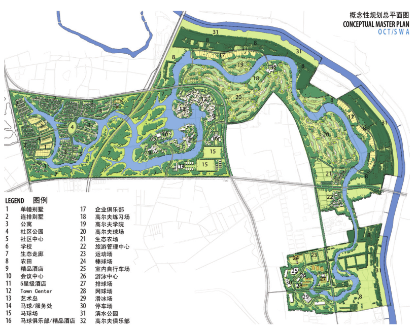 SWA設(shè)計作品：北京溫榆河總體規(guī)劃