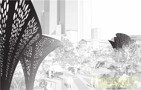 【周二頭條】美國拉斯維加斯“THE PARK”景觀設(shè)計