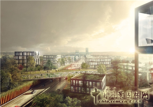錫爾克堡商業(yè)走廊景觀規(guī)劃設(shè)計