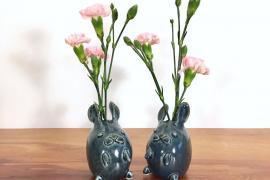 動物花器：讓插花充滿童趣