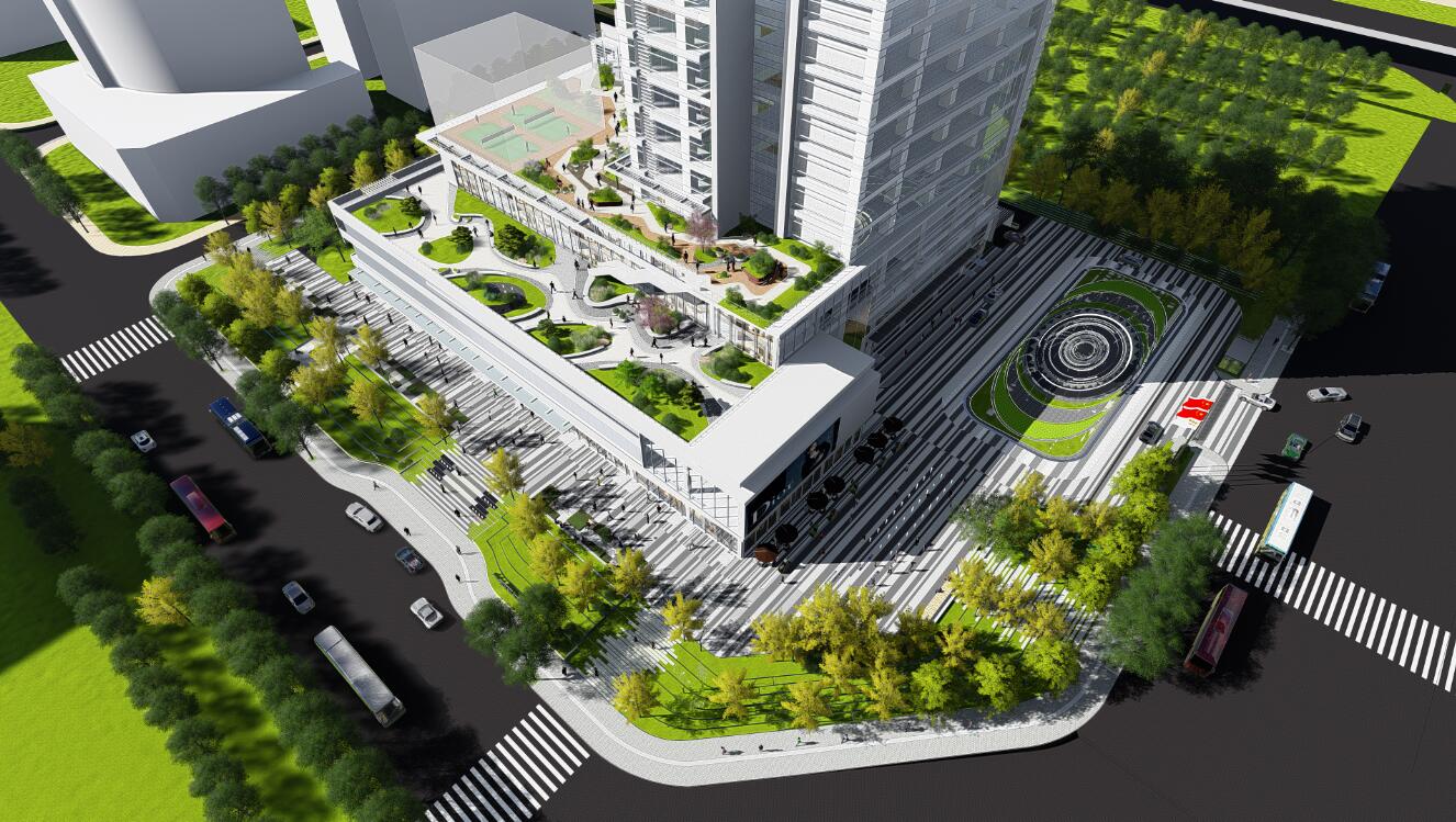 森臣國際：武漢建工科技中心項目園林景觀設計