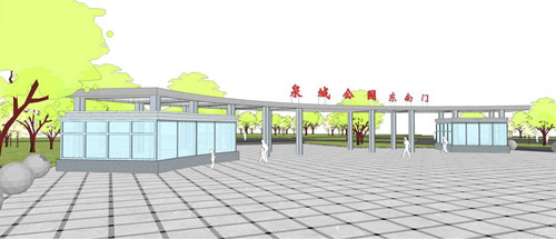 案例：濟南泉城公園防災避險規劃設計