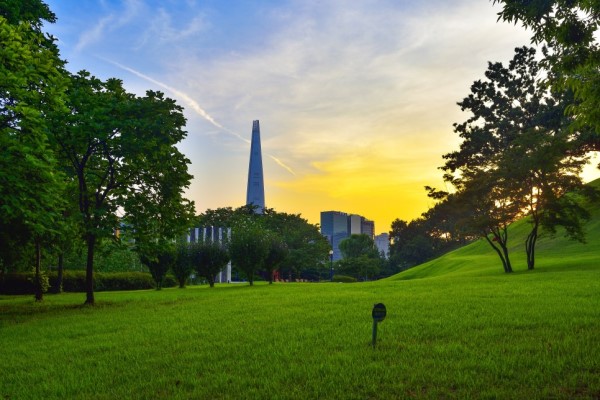 祈愿世界和平——韓國(guó)奧林匹克公園
