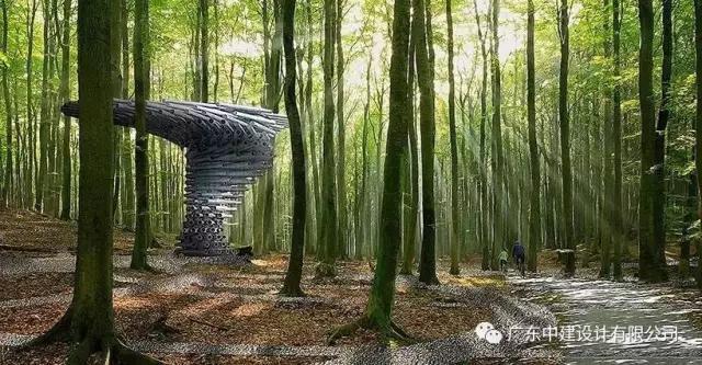 Parkorman：一個充滿未來感與愛的森林公園