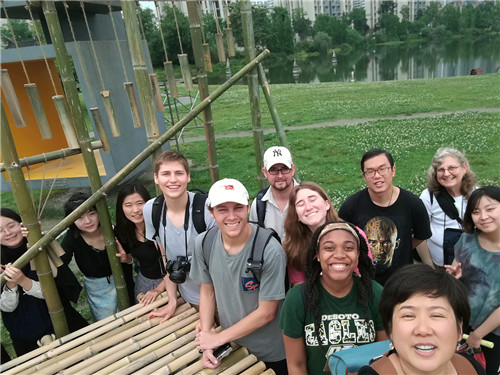 奧克拉荷馬州立大學景觀專業學生來華交流7