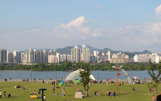 韓國最貴的公園-汝矣島漢江公園