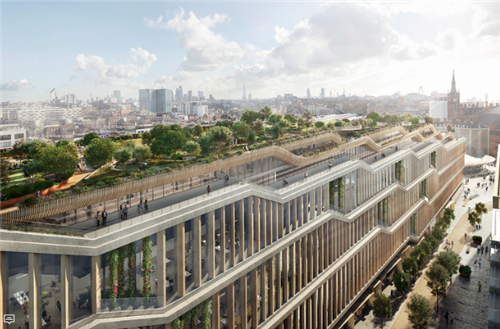 BIG 聯合 Heatherwick 設計谷歌倫敦園區最新圖紙公開