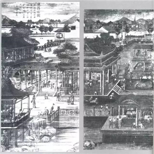 園林文化：版畫(huà)中的園林素材
