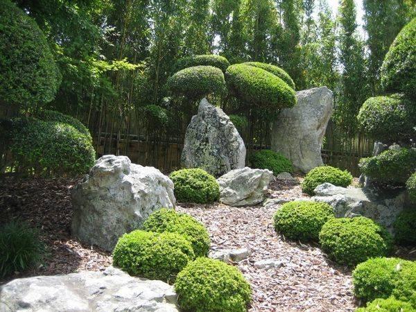 庭院巖石園設計案例