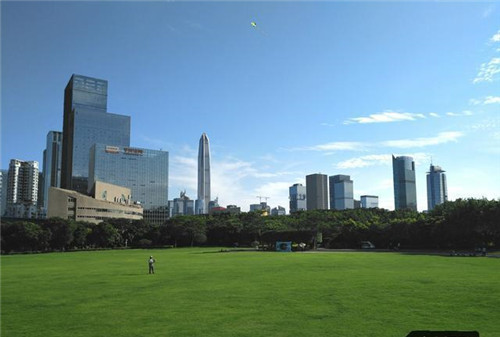 深圳CBD最大公園是深圳最美城市公園之一