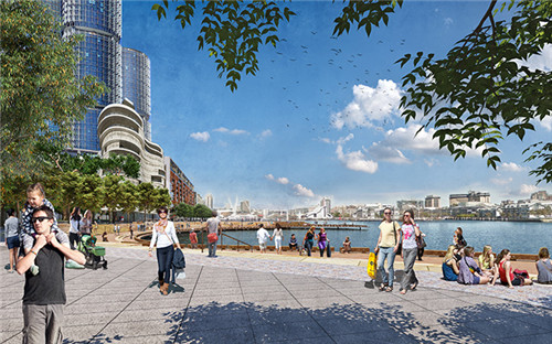 Barangaroo南部兩英畝濱水公共空間設計