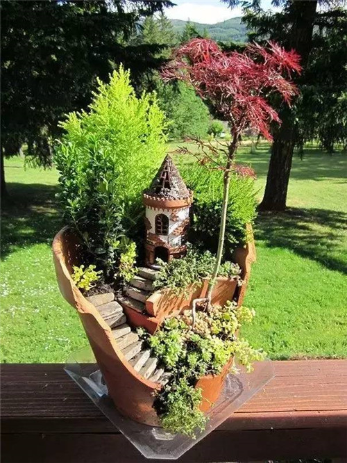 迷你微縮版花園，心都給萌化了