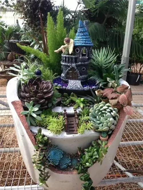 迷你微縮版花園，心都給萌化了