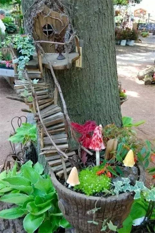 迷你微縮版花園，心都給萌化了