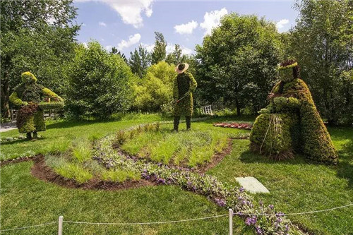 植物雕塑的城市景觀你見過嗎？