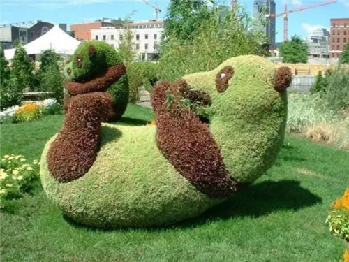 植物雕塑的城市景觀你見(jiàn)過(guò)嗎？