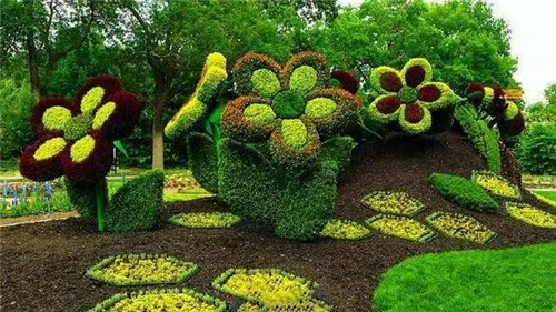 植物雕塑的城市景觀你見(jiàn)過(guò)嗎？
