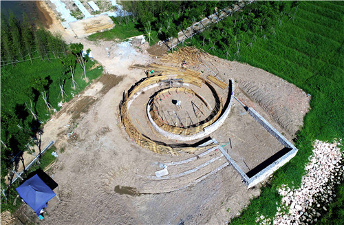 2017全國(guó)高校竹設(shè)計(jì)建造大賽于安吉閉營(yíng)
