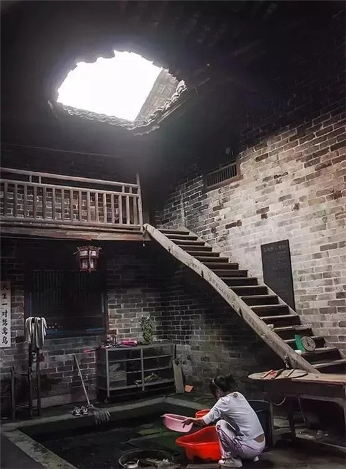 中國古建筑中的氣口——天井