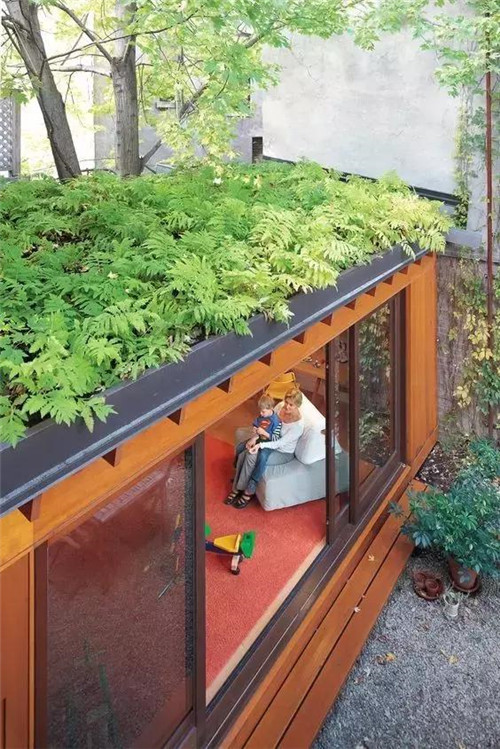 綠植代替瓦片，覆土建筑讓景觀天人合一！