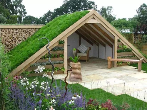 綠植代替瓦片，覆土建筑讓景觀天人合一！