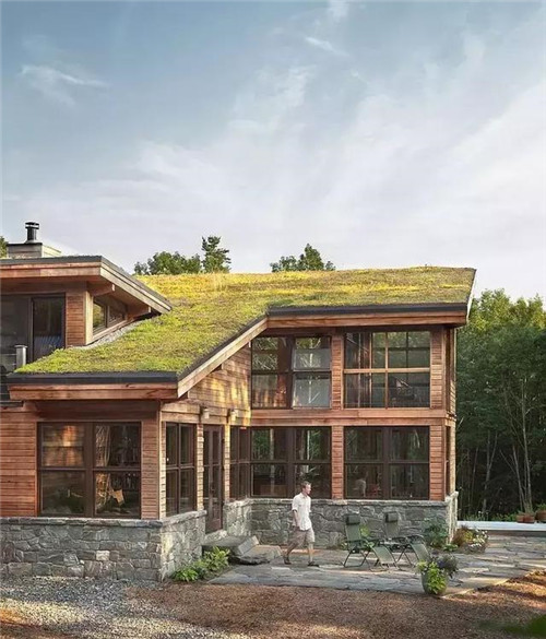 綠植代替瓦片，覆土建筑讓景觀天人合一！