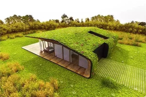 綠植代替瓦片，覆土建筑讓景觀天人合一！