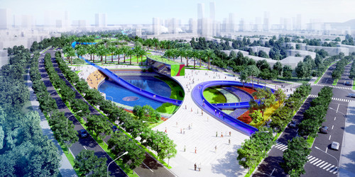 園冶杯專業獎：深圳市坪山區半月環中央公園
