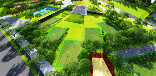園冶杯專業獎：魯能唐冶體育公園景觀設計