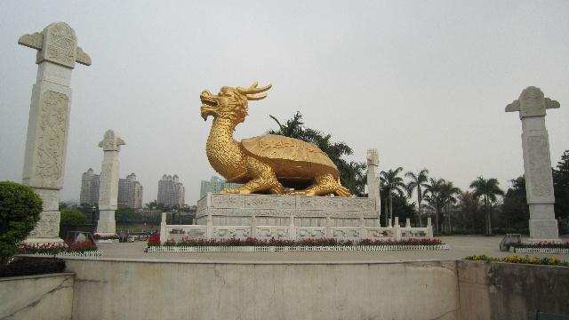 東莞有一個以神話故事為主題的公園