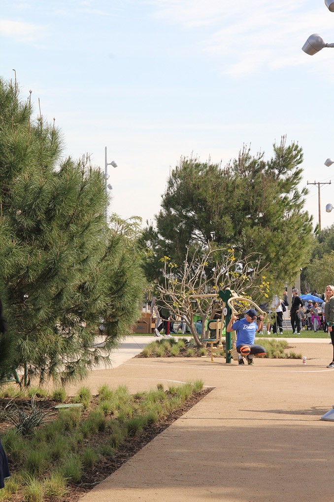 具有不同空間的美國(guó)艾西赫拉公園