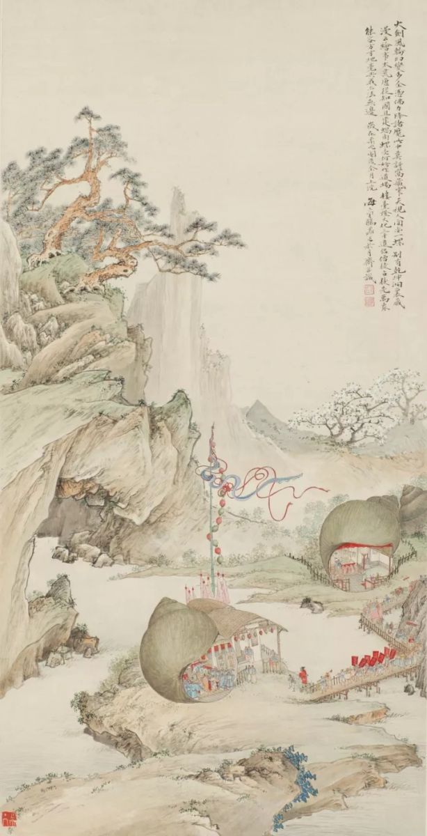 瞻園的空間布局分析