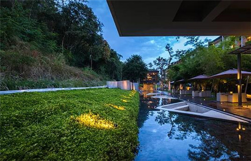 TROP作品：雨林邊緣的度假村住宅景觀設計