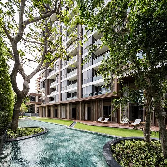 TROP作品：Baan Plai Haad度假公寓景觀設計