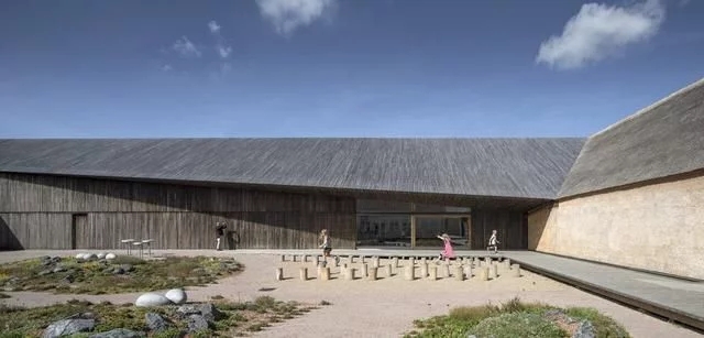 丹麥瓦登海游客中心景觀設計