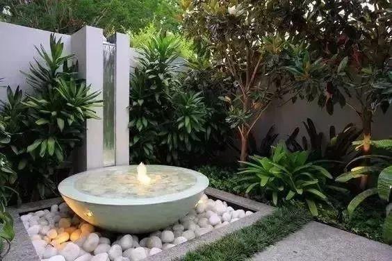 植物與水的搭配讓景觀充滿詩情畫意