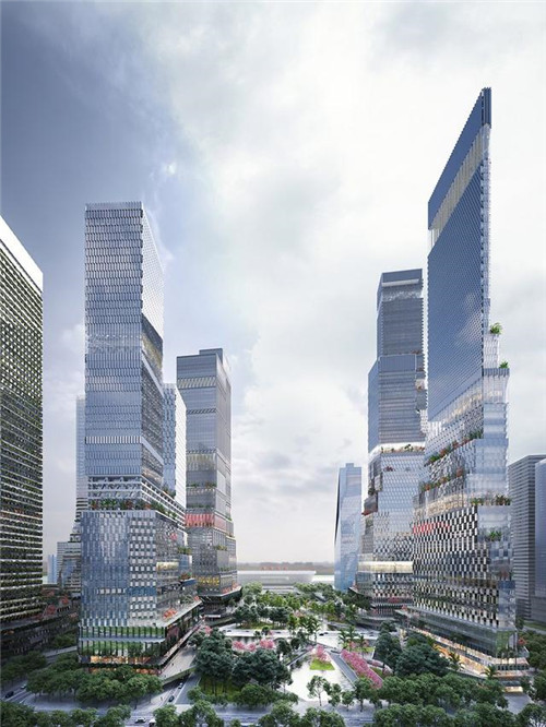 充滿綠意——深圳北站商務區城市設計