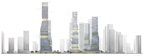 充滿綠意——深圳北站商務區城市設計