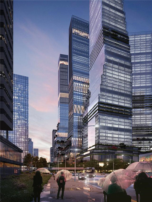 充滿綠意——深圳北站商務區城市設計