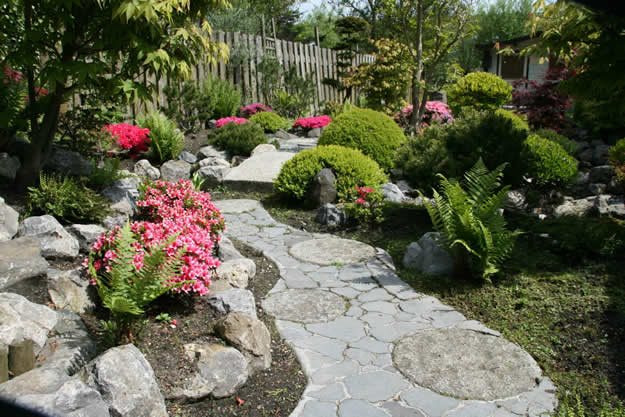 我的花園：帶有日本園林味道的荷蘭花園